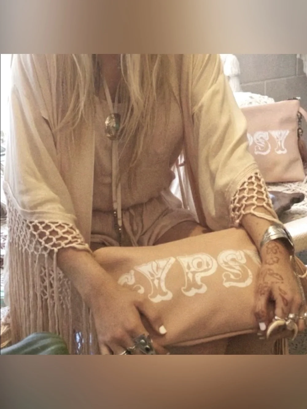 Spell Gypsy clutch laptop case.  OS